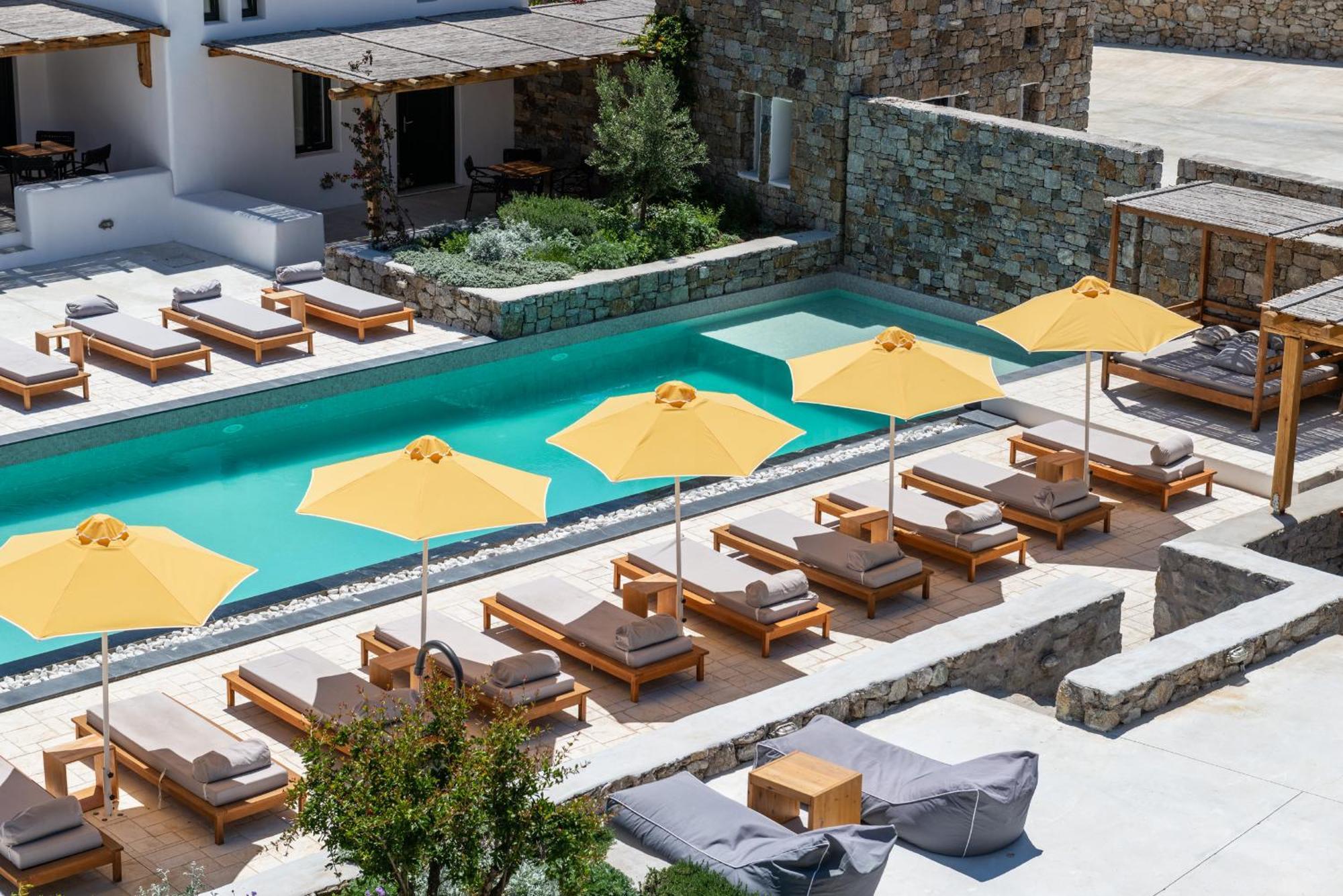 Mykonos Drops Hotel Platys Gialos  Exterior foto